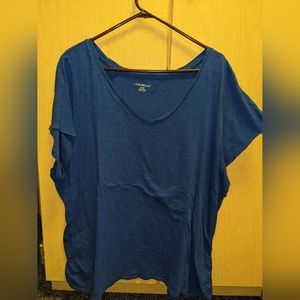 Lane Bryant Short Sleeve Shirt